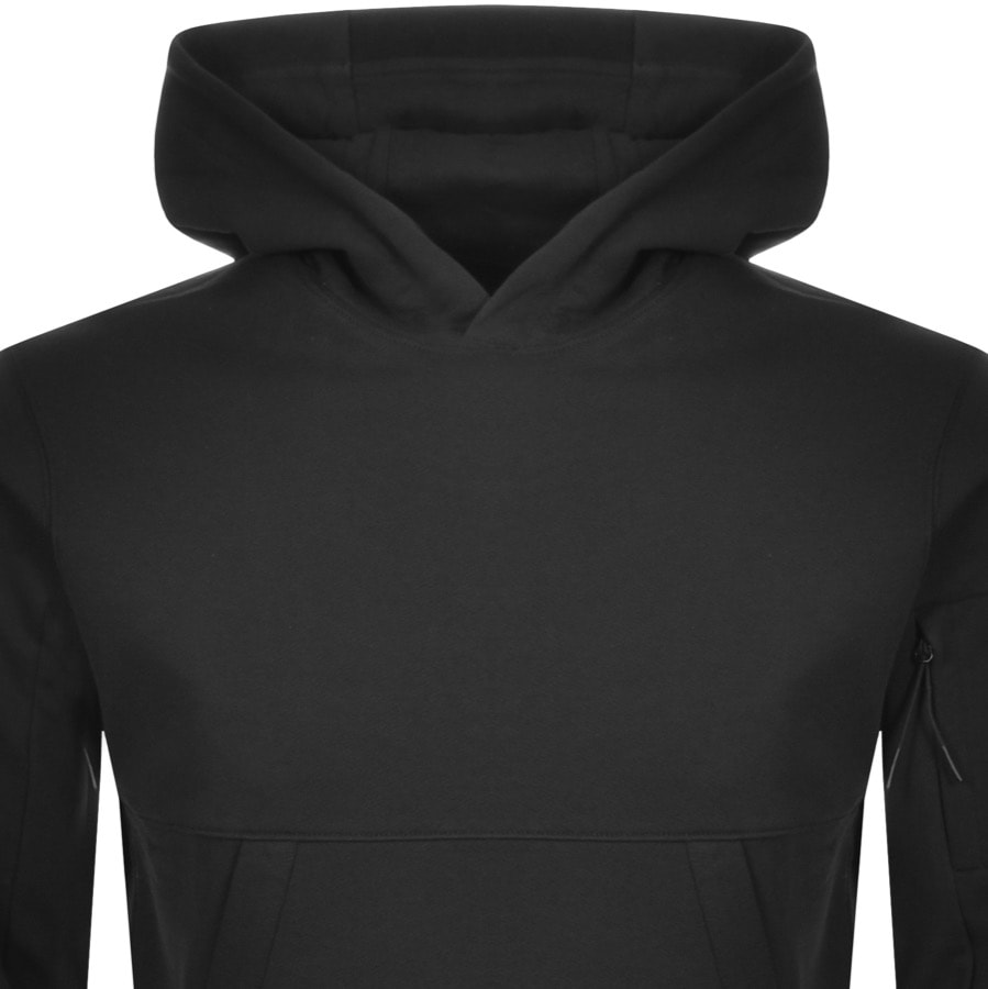 Alternative Image for ProductCP Company Pullover Logo Hoodie Black2